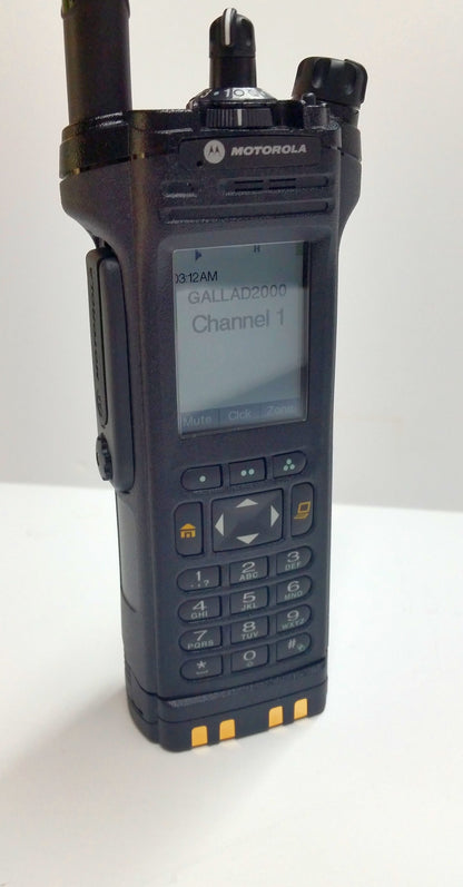 MOTOROLA APX7000 UHF R2 450-520 MHZ VHF 136-174 DIGITAL RADIO P25 TDMA FPP AES