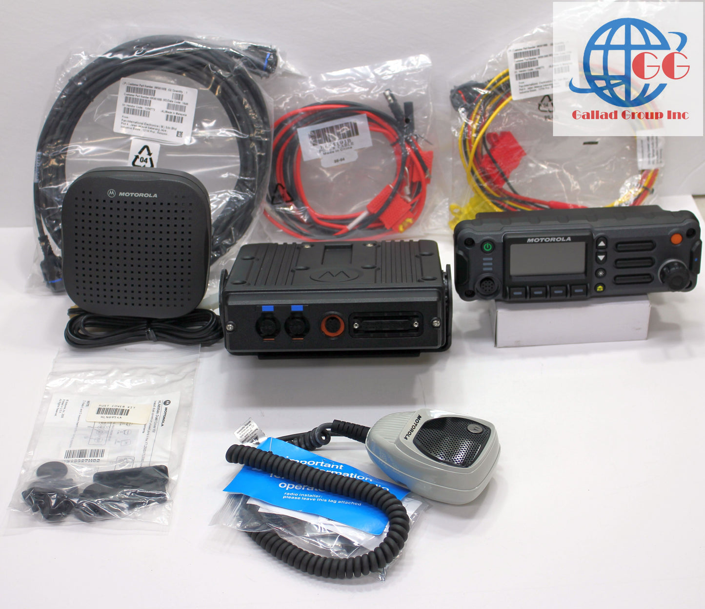 REMOTE  MOTOROLA APX4500 700/800 MHZ DIGITAL MOBILE RADIO P25 I AND II TDMA AES